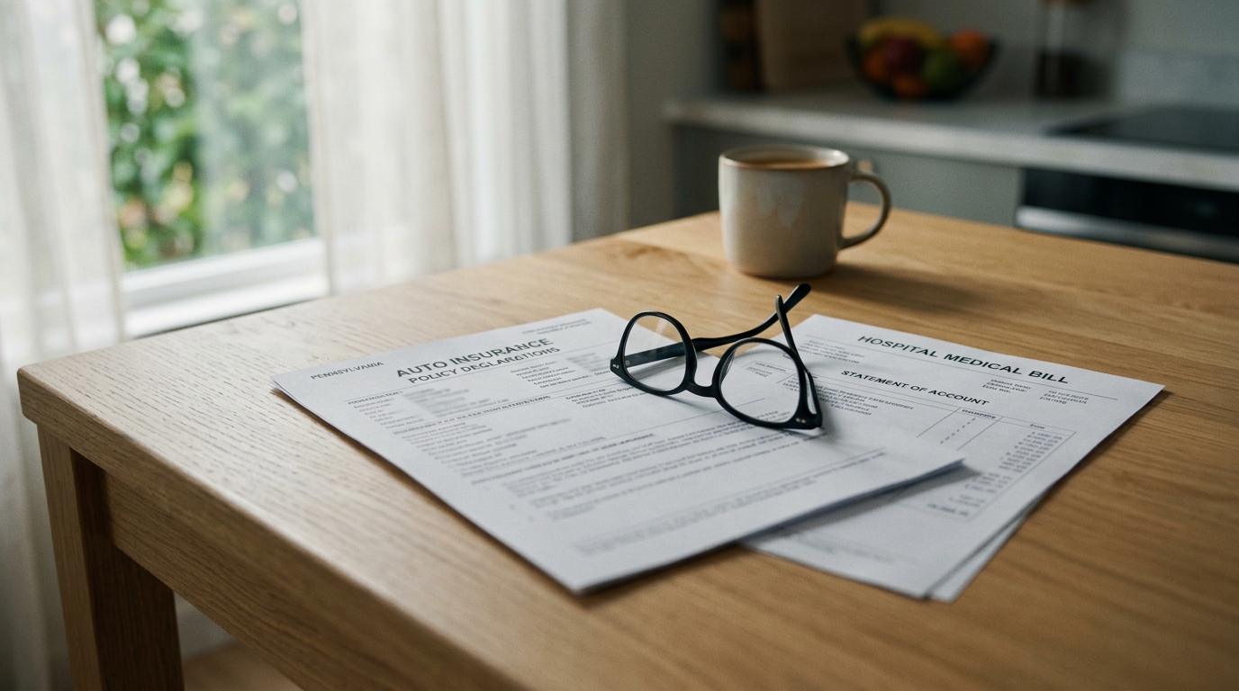 Pennsylvania First-Party Benefits (PIP): How Your Own Auto Policy Pays Medical Bills