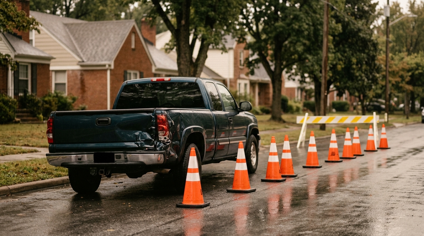 Chain-Reaction Rear-End Crashes in Pennsylvania: Who Pays When Multiple Vehicles Collide?
