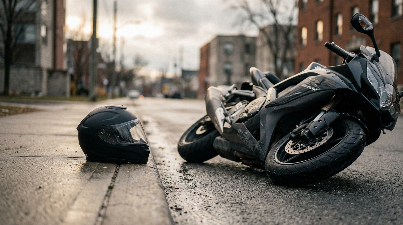 Left-Turn Motorcycle Accidents in Pennsylvania: Liability, Laws & Recovery